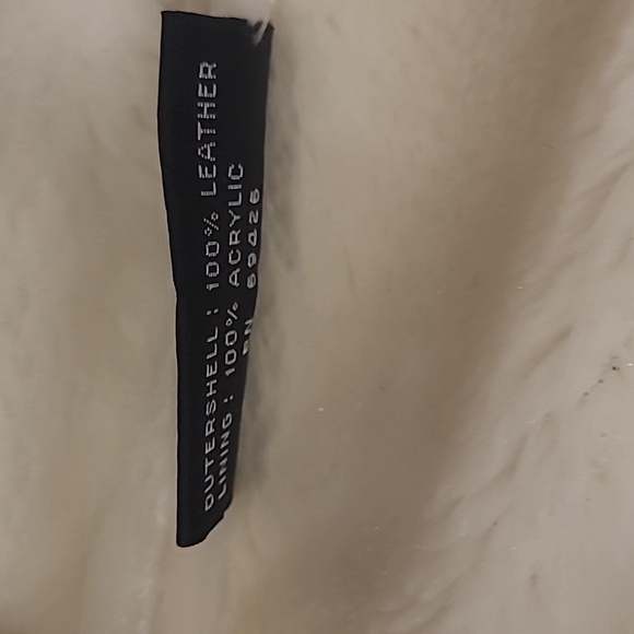 WILSONS LEATHER TAN SUEDE FAUX FUR LINED COAT WITH TOGGLE BUTTONS - Picture 9 of 11